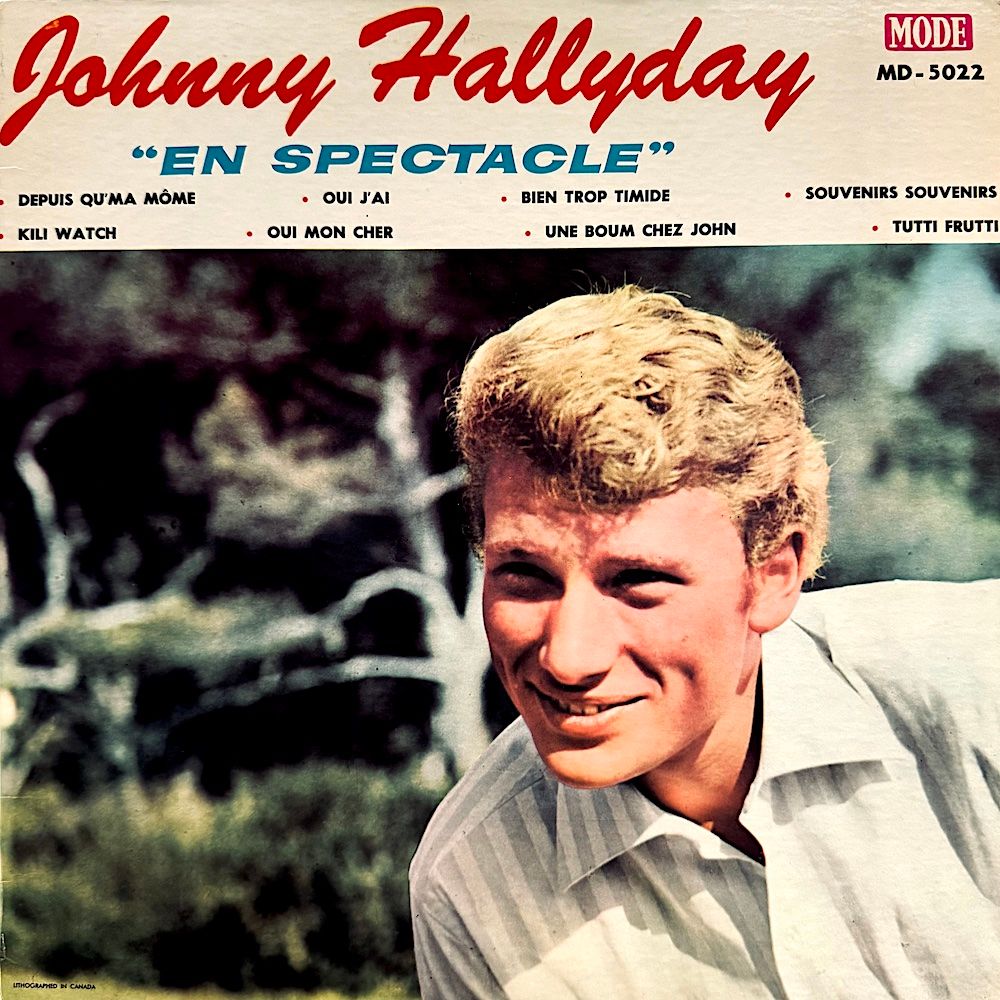 Johnny Hallyday - En Spectacle [Vinyl] | Mode Disques (MD-5022) - main