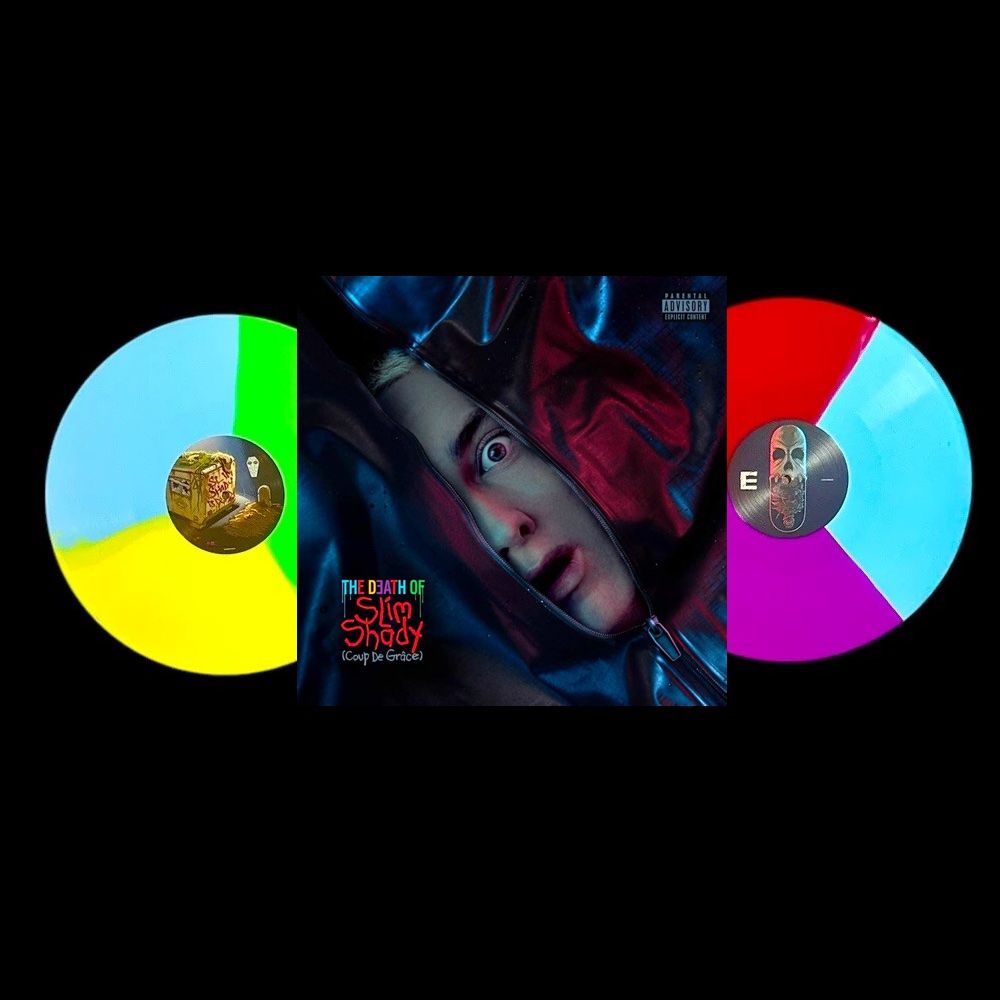 Eminem - The Death Of Slim Shady (Coup De Grâce) (2LP - Limited Edition - Crayon Colour Coloured Vinyl) [Vinyl] | Shady Records (00602468081425) - 2