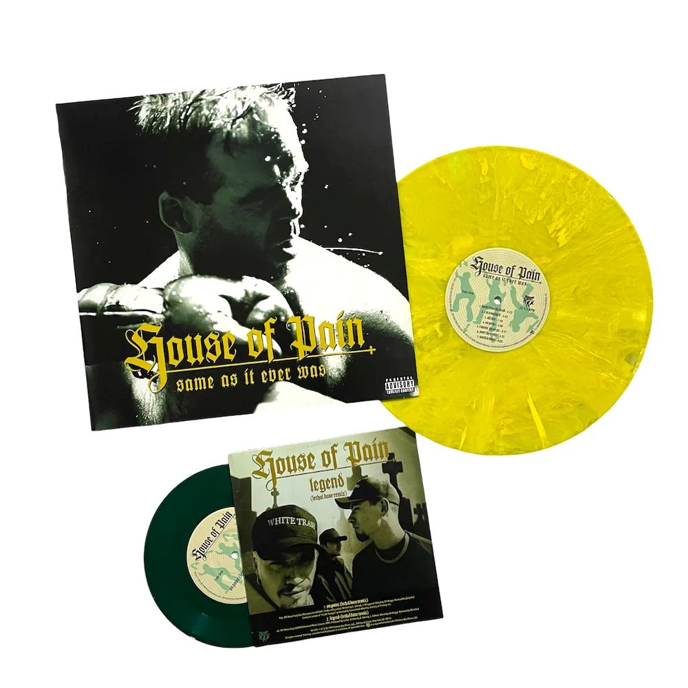 House Of Pain - Same As It Ever Was (LP + 7" - Limited 30th Anniversary Edition - Yellow Vinyl + Green Vinyl) [Vinyl] | Tommy Boy (TB-5531-1) - 2