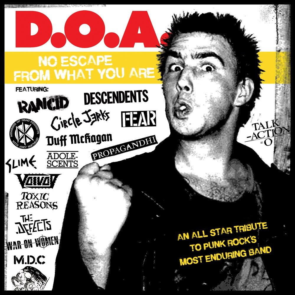 Various - D.O.A. No Escape From What You Are (Limited Edition - Cherry Red Vinyl) [Vinyl] | Sudden Death Records (SDR-0140) - main
