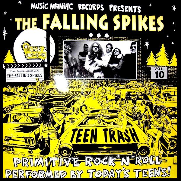 The Falling Spikes - Teen Trash Vol. 10 [Vinyl] | Music Maniac Records (MMLP 88010) - main