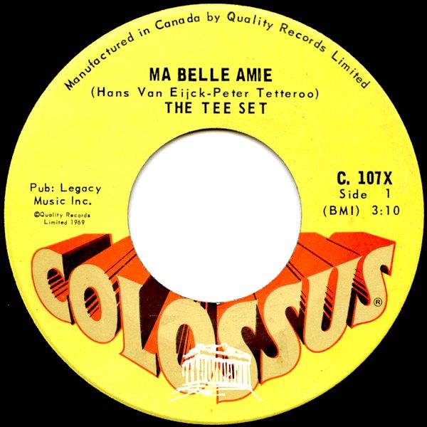 Tee-Set - Ma Belle Amie (7") [Vinyl] | Colossus (C. 107X) - main