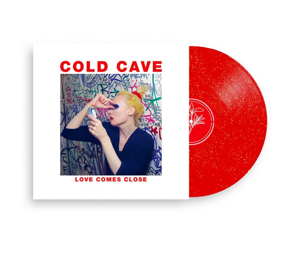 Cold Cave - Love Comes Close (Limited Edition - Ruby Red Glitter Vinyl) [Vinyl] | Heartworm Press (Heartworm 102) - 2