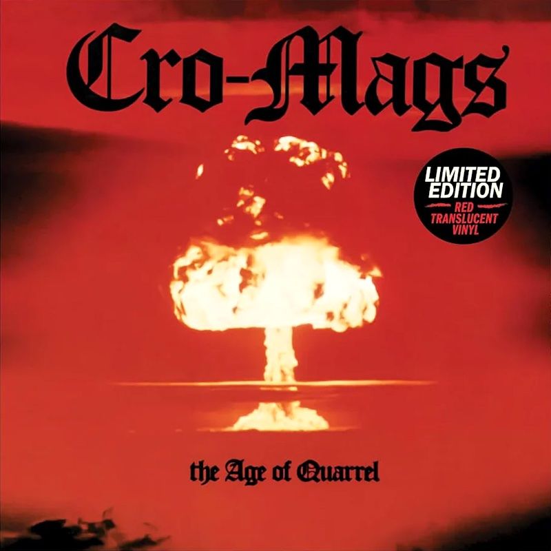 Cro-Mags - The Age Of Quarrel (Limited Edition - Red Translucent Vinyl) [Vinyl] | Astor Place (BFD1138) - main