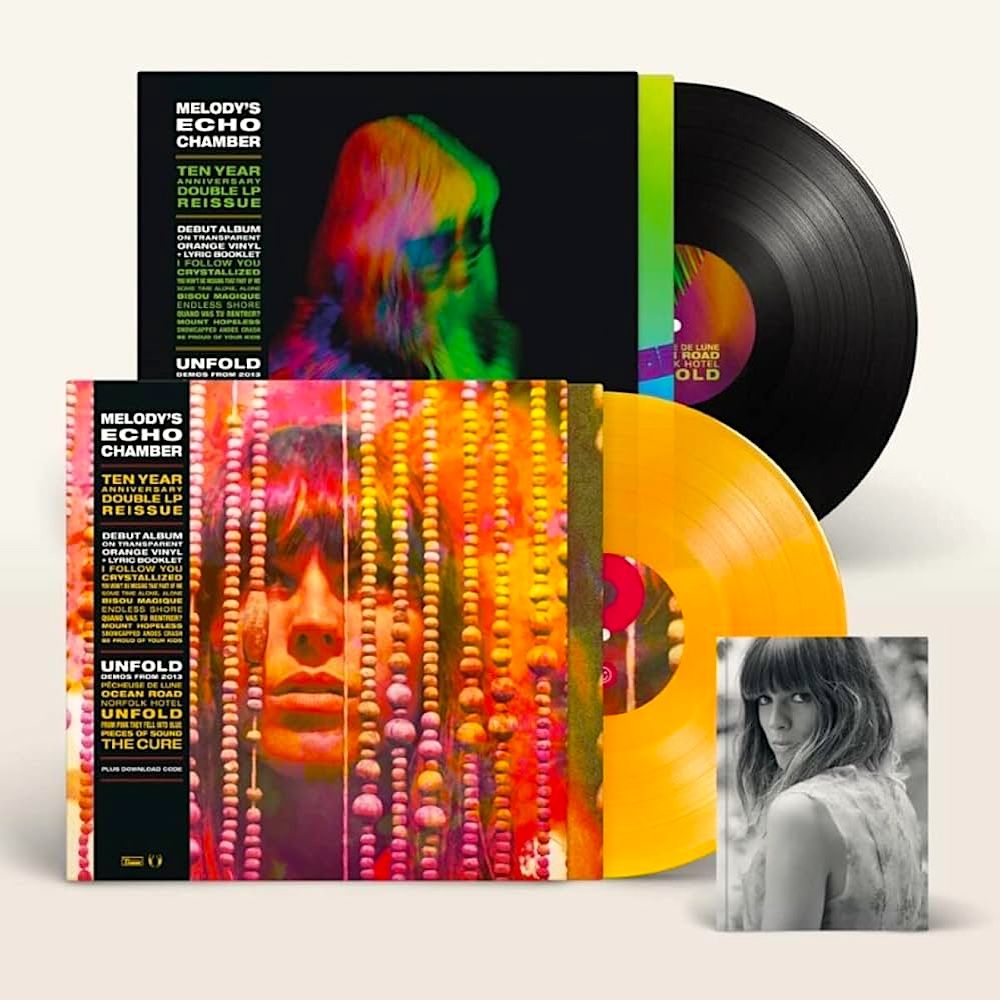 Melody's Echo Chamber - Melody's Echo Chamber (2LP - Limited 10th Anniversary Edition - Orange Translucent Vinyl) [Vinyl] | Fat Possum Records (FP1279-1) - 3