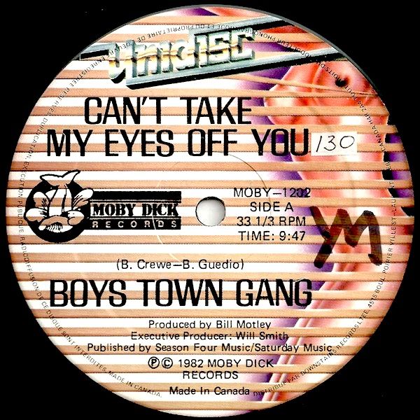 Boys Town Gang - Can't Take My Eyes Off You (12") [Vinyl] | Unidisc (MOBY-1202) - main