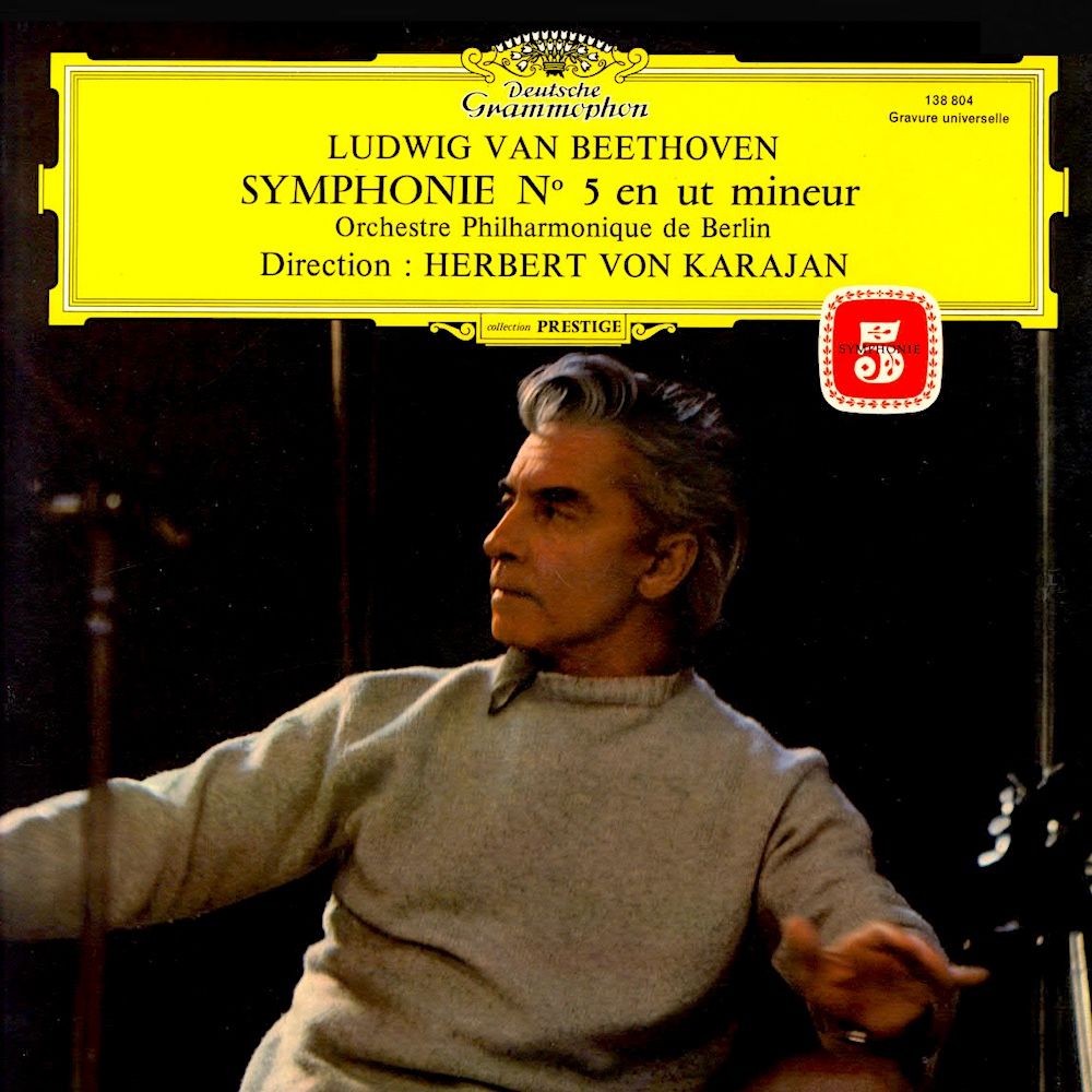 Ludwig van Beethoven - Berliner Philharmoniker • Herbert von Karajan - Symphonie Nr.5 [Vinyl] | Deutsche Grammophon (138 804) - main