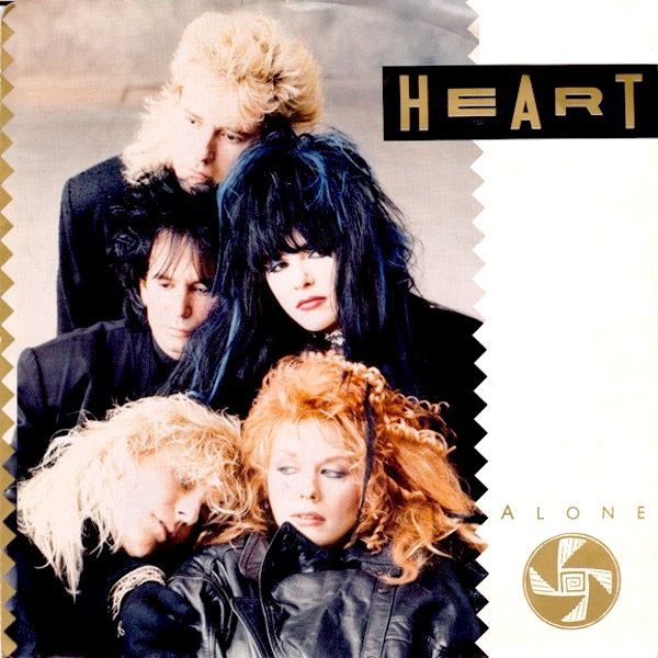 Heart - Alone / Barracuda (Live) (7") [Vinyl] | Capitol Records (B-44002) - main