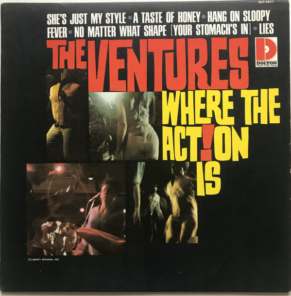 The Ventures - Where The Act!on Is | Dolton Records (BLP-2040) - main The Ventures - Where The Act!on Is | Dolton Records (BLP-2040) - main