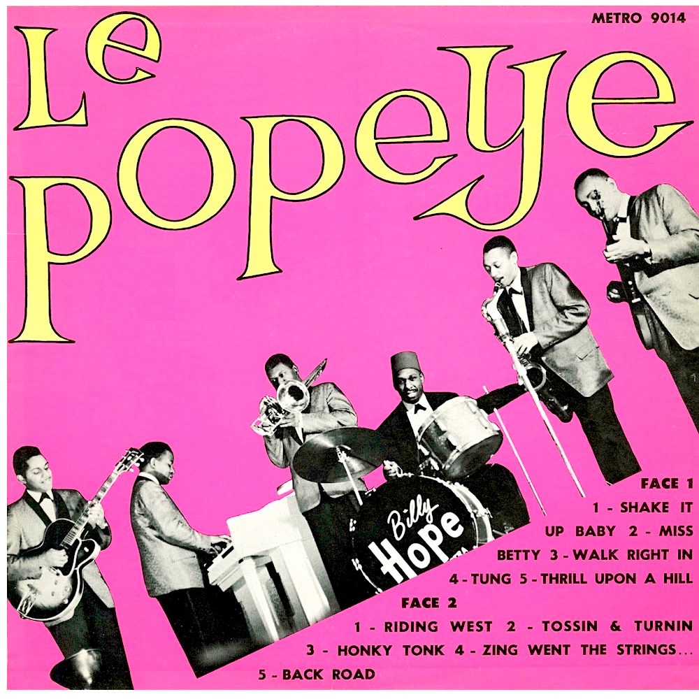 Billy Hope Et Son Orchestre - Le Popeye [Vinyl] | Metro (M-9014)
