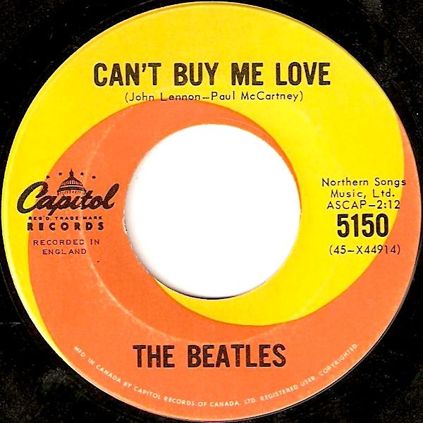 The Beatles - Can't Buy Me Love (7") [Vinyl] | Capitol Records (5150) - main