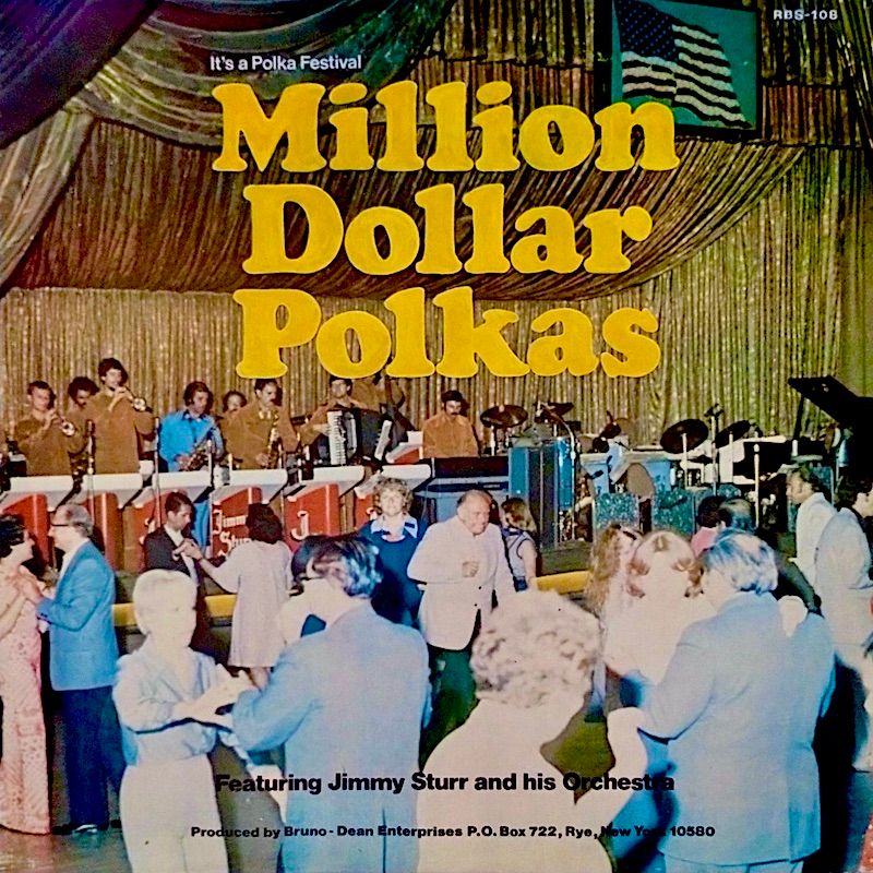 Jimmy Sturr And His Orchestra - Million Dollar Polkas (2LP) [Vinyl] | Bruno-Dean Enterprises (RBS-108) - main