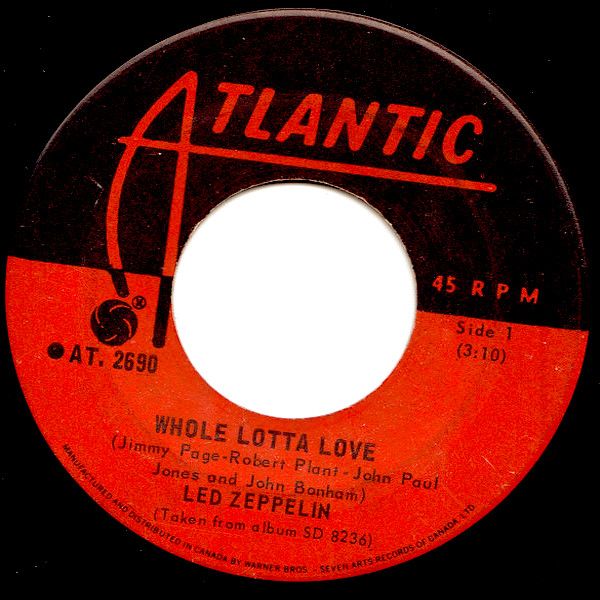 Led Zeppelin - Whole Lotta Love (7") [Vinyl] | Atlantic (AT. 2690)
