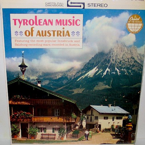 Various - Tyrolean Music Of Austria [Vinyl] | Capitol Records (ST 10352) - main