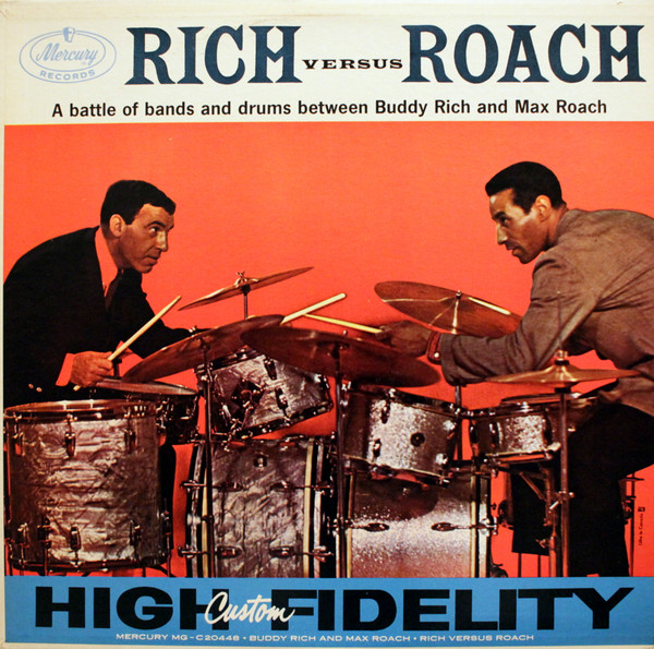 Buddy Rich And Max Roach - Rich Versus Roach [Vinyl] | Mercury (MG-C20448)