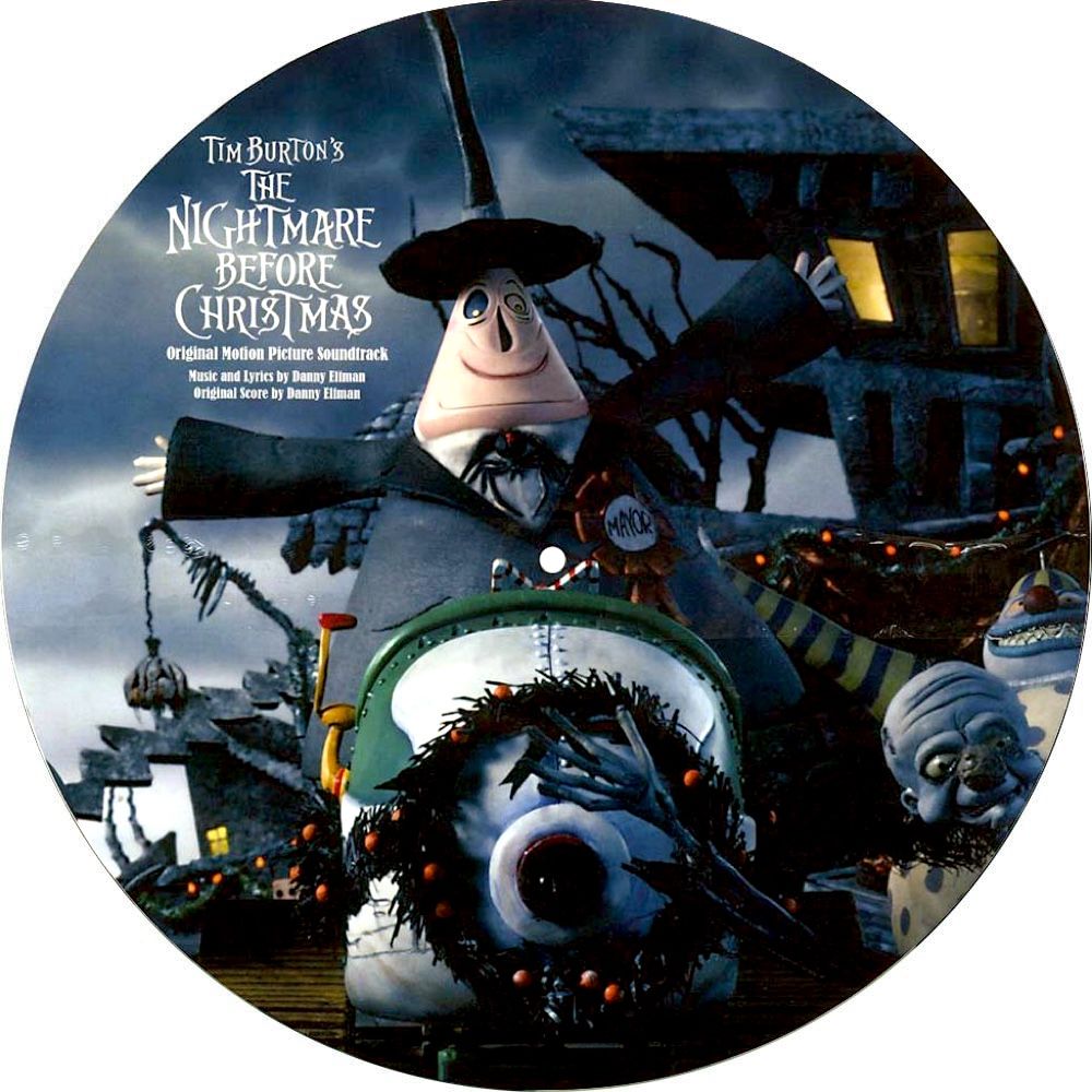 Danny Elfman - Tim Burton's The Nightmare Before Christmas (Original Motion Picture Soundtrack) (2LP - Limited Edition - Picture Disc) [Vinyl] | Walt Disney Records (D002074701-ST01) - 3