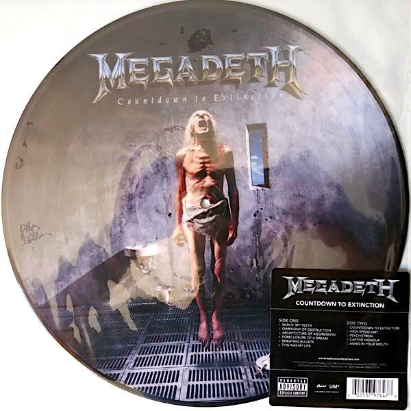 Megadeth - Countdown To Extinction (Limited Edition - Picture Disc) [Vinyl] | Capitol Records (B0021517-01) - 2