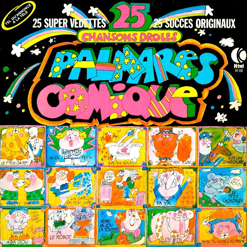 Various - Palmarès Comique [Vinyl] | K-Tel (KF-108) - main