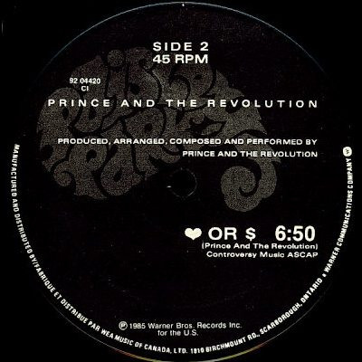 Prince And The Revolution - Kiss (12") [Vinyl] | Paisley Park (92 04420) - 4