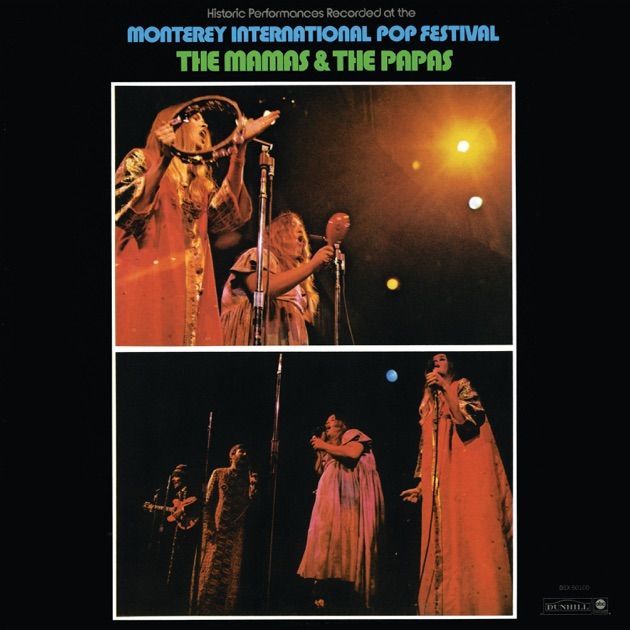 The Mamas & The Papas - Historic Performances At The Monterey International Pop Festival [Vinyl] | ABC/Dunhill Records (DSX-50100)