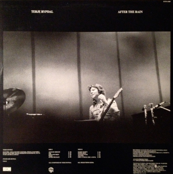 Terje Rypdal - After The Rain [Vinyl] | ECM Records (ECM 1-1083) - 2