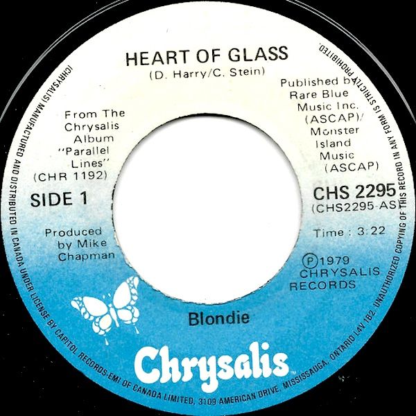 Blondie - Heart Of Glass (7") [Vinyl] | Chrysalis (CHS 2295) - main