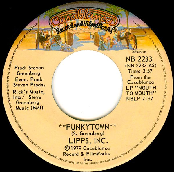 Lipps, Inc. - Funkytown (7") [Vinyl] | Casablanca (NB 2233) - main