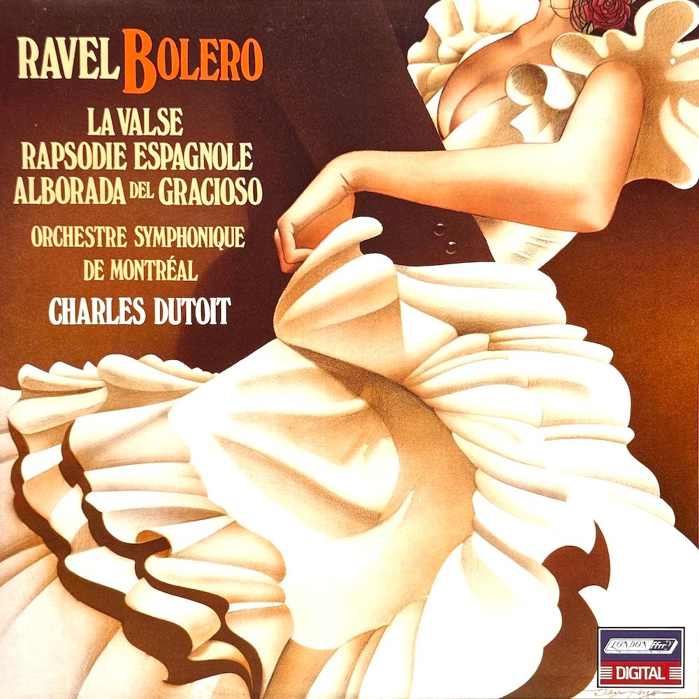 Ravel  &  Charles Dutoit  &  Orchestre Symphonique De Montréal - Bolero - La Valse -  Rapsodie Espagnole  - Alborada Del Gracioso [Vinyl] | London Records (LDR 71059)