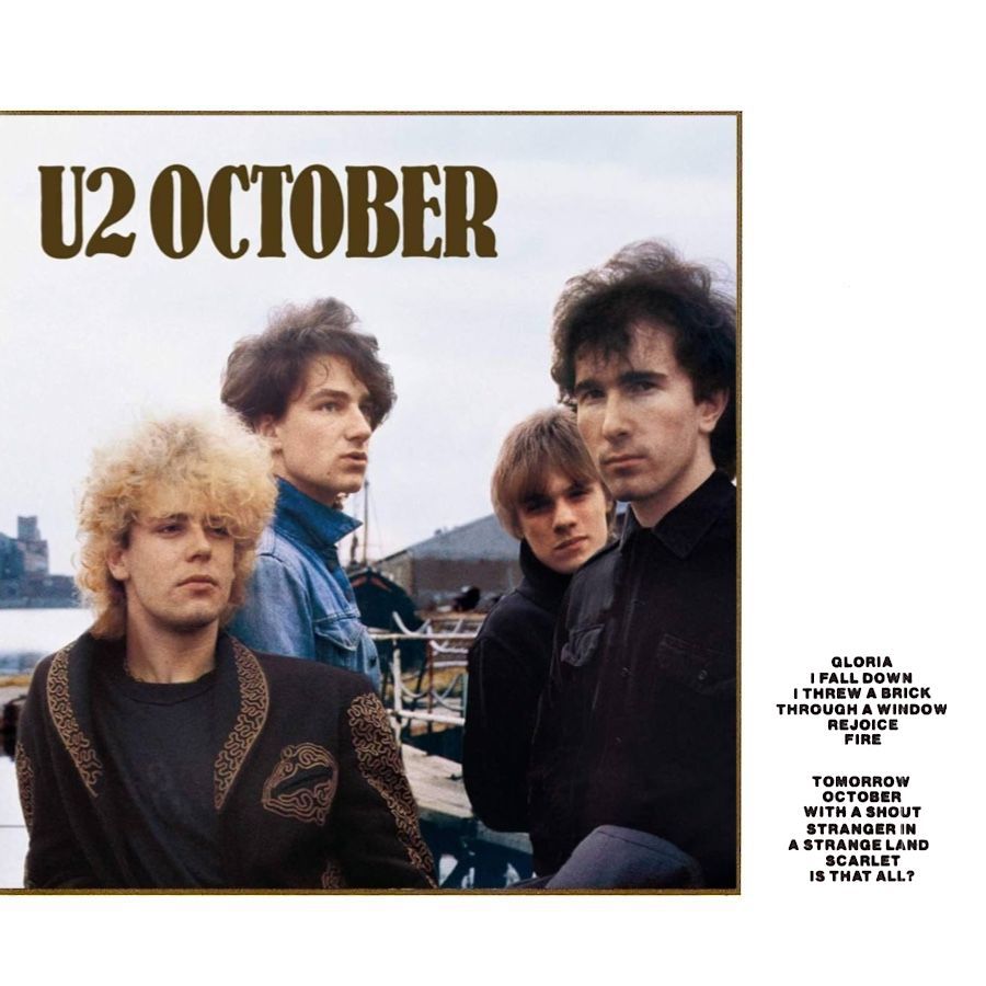 U2 - October [CD] | Island Records (CCID-111) - main