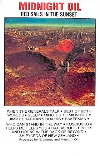 Midnight Oil - Red Sails In The Sunset [Cassette] | Columbia (WFCT-39987) - main