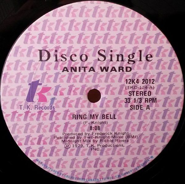 Anita Ward - Ring My Bell / Make Believe Lovers (12") [Vinyl] | T.K. Records (12K4 2012) - main