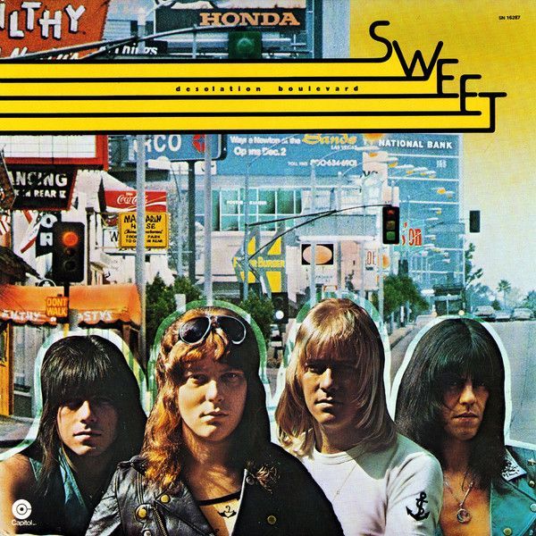 The Sweet - Desolation Boulevard [Vinyl] | Capitol Records (ST-11395)