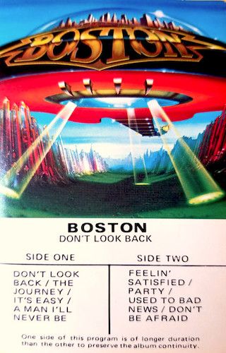 Boston - Don't Look Back [Cassette] | Epic (FET 35050) - main