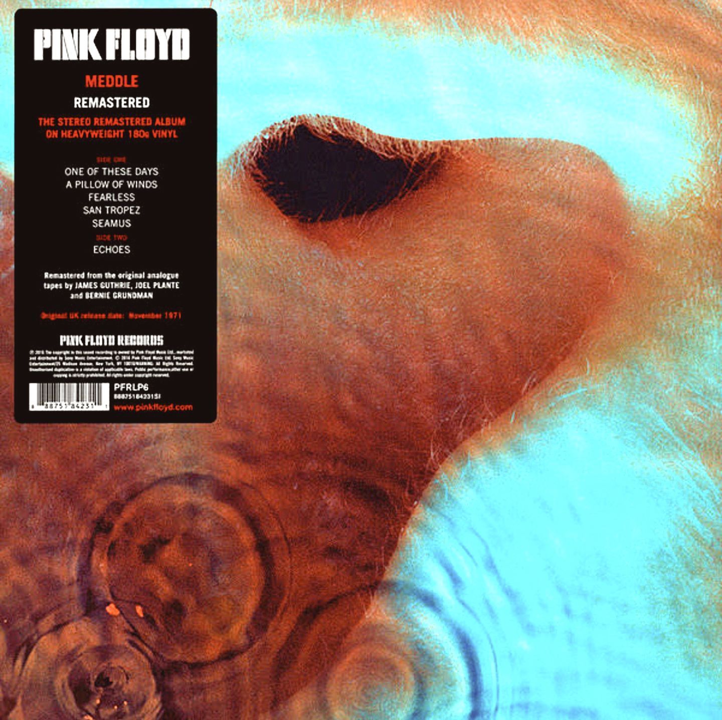 Pink Floyd - Meddle [Vinyl] | Pink Floyd Records (88875184231)