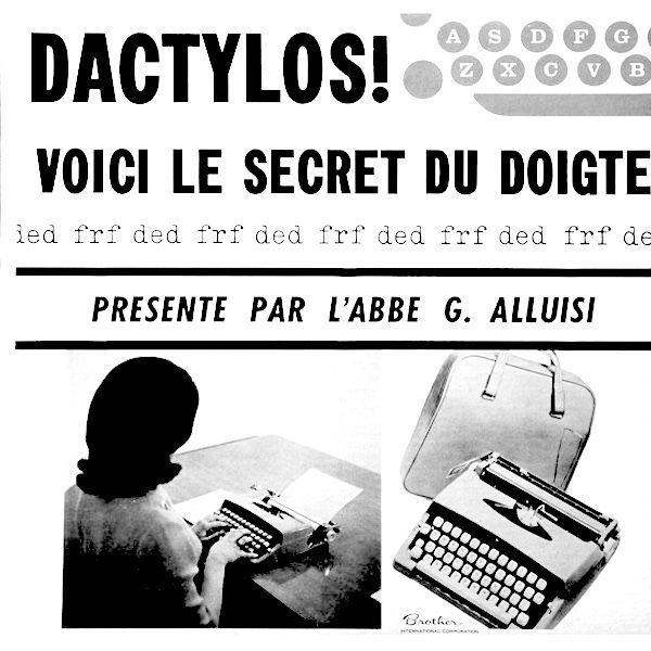 Abbé G. Alluisi - Dactylos ! Voici Le Secret Du Doigté [Vinyl] | Brother International Corporation (none) - main