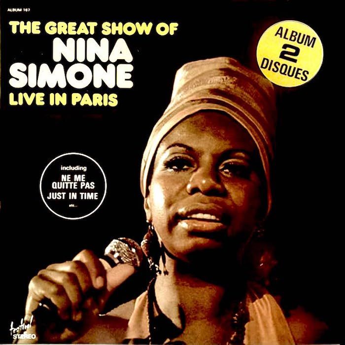 Nina Simone - The Great Show Of Nina Simone Live In Paris (2LP) [Vinyl] | Disques Festival (Album 167) - main