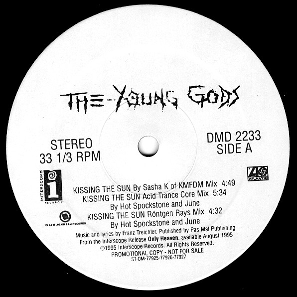 The Young Gods - Kissing The Sun | Interscope Records (DMD 2233) - main