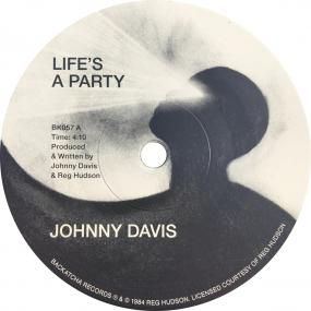John Davis - Life's A Party / Expand Your Mind | Backatcha Records (BK057) - main