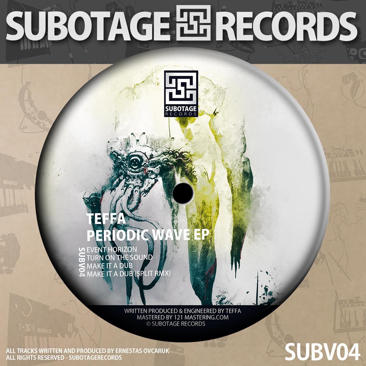 Teffa - Periodic Wave EP | Subotage Records (SUBV04) - main Teffa - Periodic Wave EP | Subotage Records (SUBV04) - main