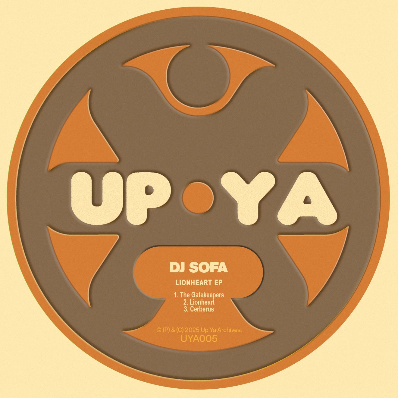 DJ Sofa - Lionheart EP | Up Ya Archives (UYA005) - main DJ Sofa - Lionheart EP | Up Ya Archives (UYA005) - main