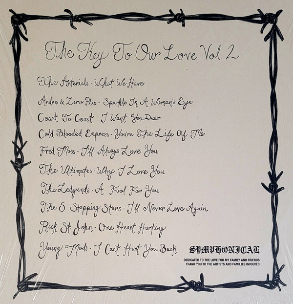 Various - The Key To Our Love Vol 2 | Symphonical (KTOL002) - 2