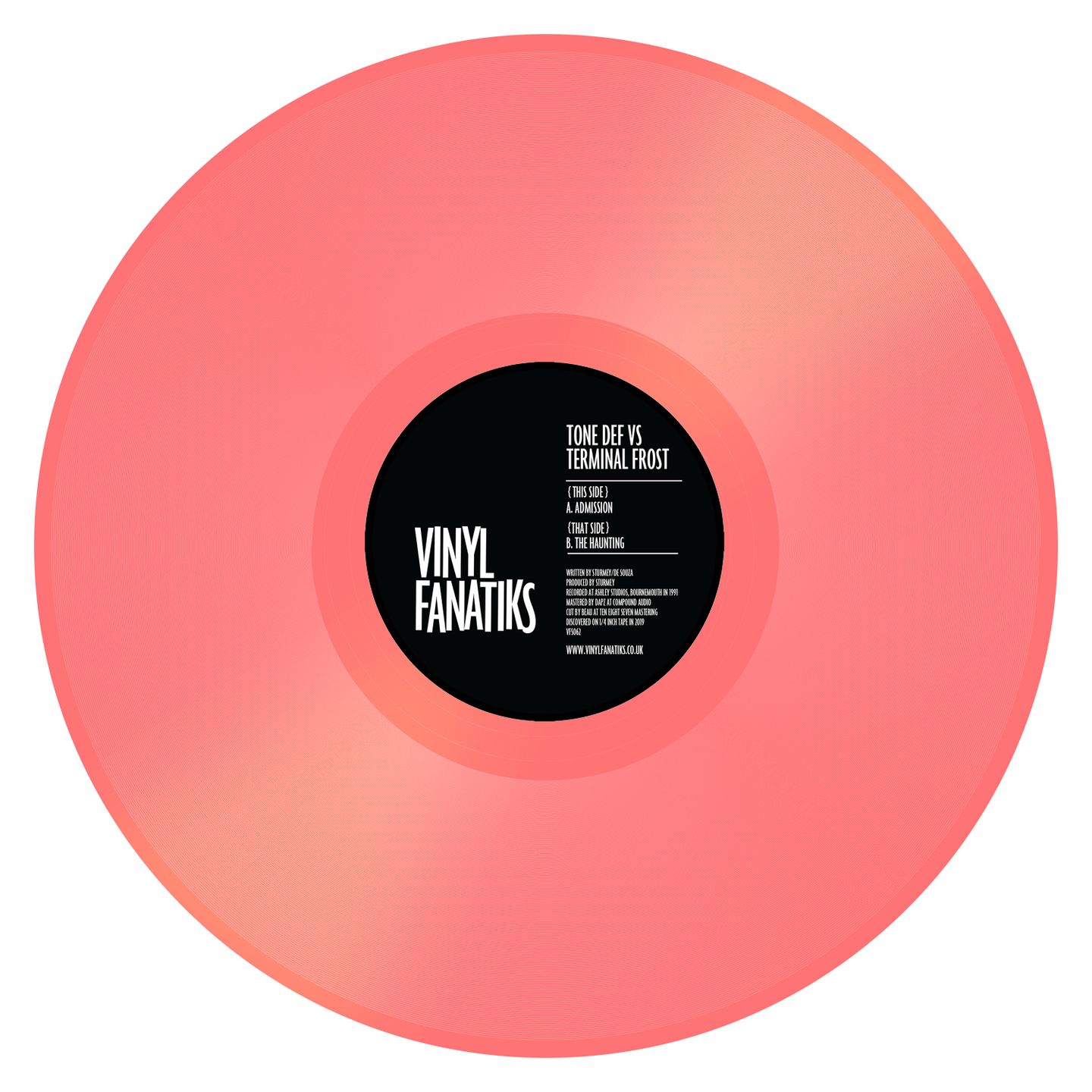 Tone Def  &  Terminal Frost - Admission / The Haunting  | Vinyl Fanatiks (VFS062)
