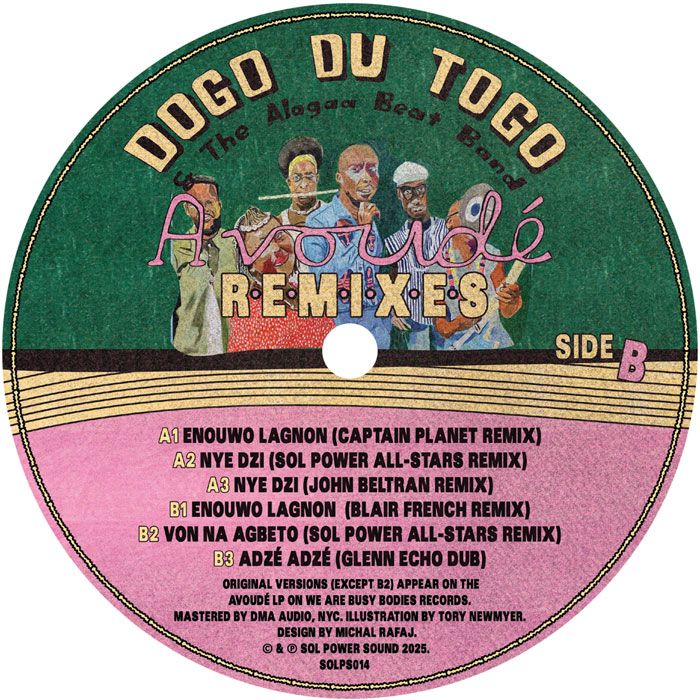 DOGO du Togo & The Alagaa Beat Band - Avoudé Remixes | Sol Power Sound (SOLPS014)