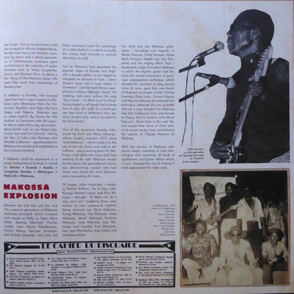 Pop Makossa - The Invasive Dance Beat Of Cameroon 1976​-​1984