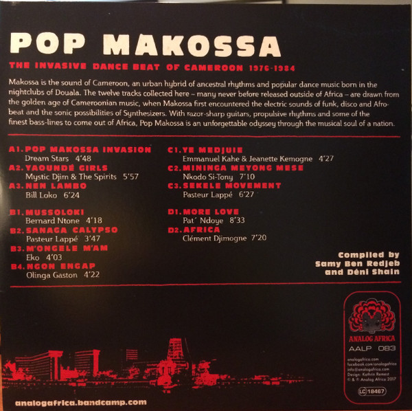 Pop Makossa - The Invasive Dance Beat Of Cameroon 1976​-​1984