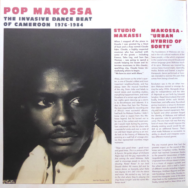 Pop Makossa - The Invasive Dance Beat Of Cameroon 1976​-​1984