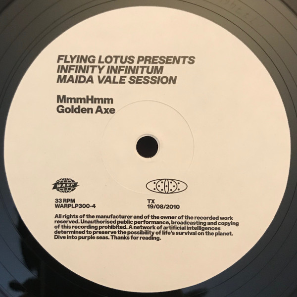 Presents INFINITY Infinitum Maida Vale Session