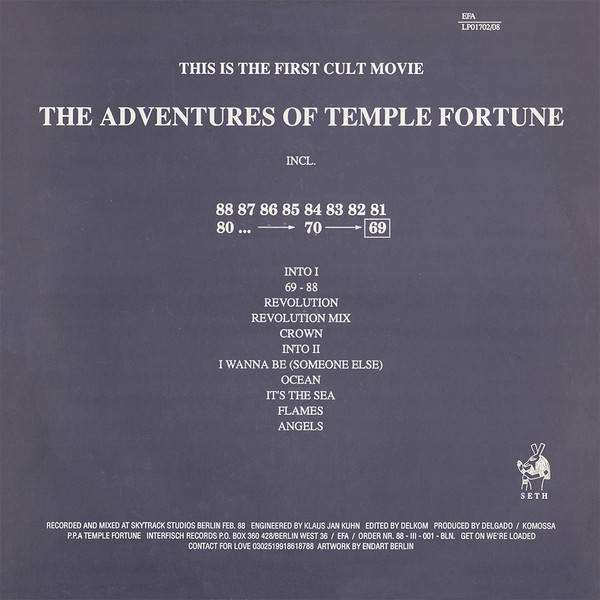 Temple Fortune - The Adventures Of Temple Fortune | Interfisch Records (01702/08) - 2 Temple Fortune - The Adventures Of Temple Fortune | Interfisch Records (01702/08) - 2