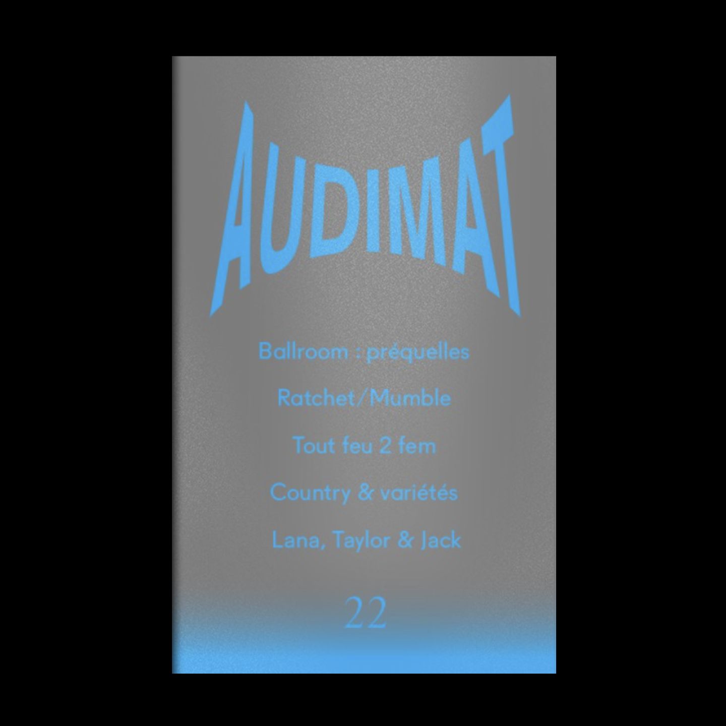 Audimat - Audimat 22 (French) Audimat - Audimat 22 (French)