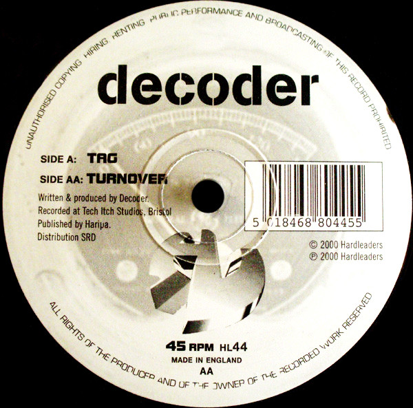 Decoder - Tag / Turnover | Hardleaders (HL44)